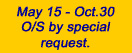 Open May 15 to October 30